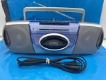 Coby CX-244 Portable Cassette Player/recorder Am/fm Radio Boombox +mic. Fixed Price $21.99.
