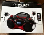 Craig Player Boombox With Am / Fm Radio Red & Black Model CD6948 Brand New!!. Fixed Price $50.00.