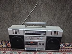 Vintage Sanyo 9825 Boombox Rare Iconic Cassette Recorder Radio Ghetto-blaster. Fixed Price $49.99.
