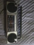 General Electric 3-5623A, Gray Boombox Am/fm Stereo Radio Cassette Player. Fixed Price $20.99.