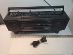 Vintage Realistic (SCR-39) Boombox Radio Cassette Recorder Tested Fully Working. Fixed Price $74.95.
