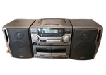 Aiwa CA-DW320 Boombox Stereo Tested & Works Cd/dual Cassette/radio/mic Vintage. Fixed Price $94.95.