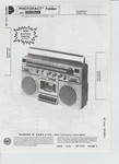 Soundesign 4632 Am/fm Cassette Radio Photofact Folder, Sams Service Manual. Fixed Price $12.75.