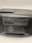 Vintage Sony CFD-V35 Cd Cassette Boombox Am/fm Radio Tested Working. Fixed Price $45.00.