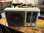 Vintage Soundesign Model 2444-A AM/FM/TV1/TV2/WEATHER Band Radio Tested Works. Fixed Price $20.00.