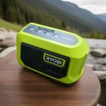 Ryobi PAD02B One+ 18V Cordless Compact Bluetooth Speaker (tool Only). Fixed Price $24.96.