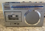 Vintage Samsung Radio Am/fm Cassette Recorder Working. Fixed Price $45.00.