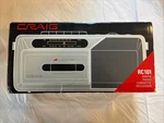 Vintage Craig Rc 101 Stereo Am/fm Cassette Boom Box New Old Stock Original. Fixed Price $60.00.