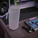 Onn. Medium Rugged Speaker - Lavender Portable With Strap And Usb Cord. Fixed Price $18.99.
