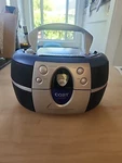 Coby CX-CD272 Portable Am/fm Radio Stereo Cassette Player Recorder Boom Box. Fixed Price $29.99.