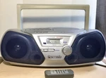 Panasonic RX-D11 Vintage Cd Cassette Boombox Stereo Radio W/remote Tested. Fixed Price $79.88.