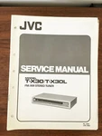 Jvc T-X30L Tuner Service Manual *original*. Fixed Price $14.97.
