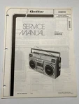 Quasar GX3622UQ Cassette Tape Boombox Radio Service Manual Vintage Oem Diagrams. Fixed Price $29.99.
