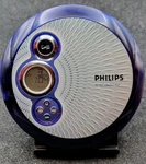 Philips AX2420/17 Portable Compact Disc Cd Player - Blue Tested. Fixed Price $24.95.