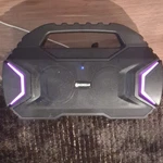 Ecoxgear Ecoroam Boombox GDI-EXRMX100 Usb Charging Aux Led Lights Black Tf. Fixed Price $77.48.