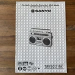 Sanyo M9922 Rk Portable Cassette Recorder With Radio Instruction Manual. Fixed Price $9.95.