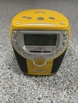 Philips AJ3957 Am/fm Radio Alarm Clock Cd Player Vintage Yellow Tested & Works. Fixed Price $28.00.