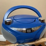 Magnavox MD6949 Blue Portable Cd Boombox Am/fm Stereo Radio W/ Ac Adapter. Fixed Price $36.54.