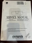 Aiwa CSD-FD81 CSD-FD83 CSDFD81 CSDFD83 Repair Service Manual **original**. Fixed Price $19.99.