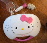Hello Kitty Cd Karaoke System KT2006 Sanrio Tested Microphone Ac Adapter Y2K. Fixed Price $27.77.