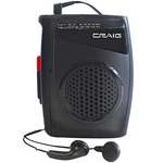Craig Stereo Cassette Player/recorder With Earphones: Portable Am/fm Black. Fixed Price $30.30.