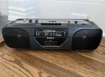 Vintage Sony CFS-201S Portable Boombox Am/fm Stereo Radio Tape Deck. Fixed Price $49.99.