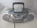 Phillips AZ1061 17" Boombox Cd / Radio Cassette Recorder- Works. Fixed Price $39.00.