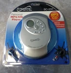 Vintage Supersonic MP3/CD Player SC-250MP3 New Sealed Personal Portable. Fixed Price $32.00.