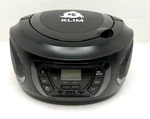 Klim Boombox Portable Audio System: Fm Radio, Cd Player, Bluetooth, MP3 Usb +++. Fixed Price $24.99.