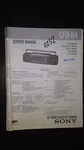 Sony CFD-64 Service Manual Original Repair Book Stereo Cd Radio Boombox. Fixed Price $19.98.