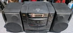 Jvc PC-XC50 Portable Stereo System 6 Disc Cd Changer Dual Cassette Tested. Fixed Price $79.87.