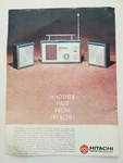 Hitachi KS-1700H 2 Band Fm Stereo Radio Vintage Print 1968. Fixed Price $9.99.