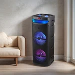 Dual 10" Subwoofer Portable Bluetooth Speaker Heavy Bass Sound System Party +mic. Fixed Price $95.99.