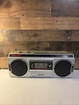 Panasonic RX-4830 Boom Box, Am-fm Radio & Cassette Recorder Player, No. Fixed Price $42.00.