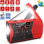 Emergency Radio 4000MAH Solar Hand Crank Am/fm/noaa Portable Weather With. Fixed Price $23.99.