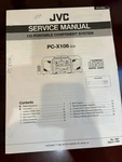 Jvc PC-X106 Repair Service Manual & Owners Usa 3148 4994 **original**. Fixed Price $7.99.