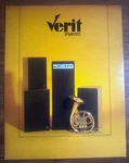 Vintage 1970'S Stereo Sheet Catalog Verit By Wald Cool Sale. Fixed Price $8.78.