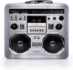Retro Boombox Radio Lunchbox Tin Tote - 1980S Inspired Merchandise Multicolor. Fixed Price $34.70.