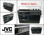 Jvc Nivico 1736U Band Radio Cassette Tape Recorder Boombox (made In Japan). Fixed Price $28.51.