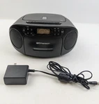 Emerson EPB-3003 Portable Cd/cassette Am/fm Radio, Black Stereo. Fixed Price $47.99.