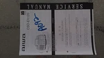 Aiwa CSD-EX120 Service Manual Original Repair Book Stereo Boombox Radio Cd. Fixed Price $19.98.