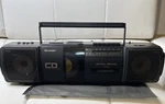 Boombox Sharp QT-CD25 / Radio Cassette , Recorder. Tested. Vintage 1989. Fixed Price $79.98.