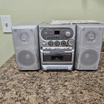 Vintage Gpx Q916 Am/fm Cd Casette Portable Stereo, New No Box. Fixed Price $62.80.