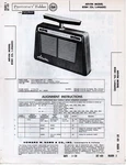 1959 Arvin 8584 Radio Service Manual Photofact Schematic Diagram 1.44600 Repair. Fixed Price $8.99.