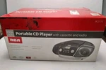 Rca Boombox RCD175 Factory Sealed Portable Player With Cassette And Radio. Fixed Price $109.95.