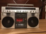Vintage Boombox Candle JTR-1287. Fixed Price $550.00.