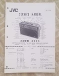 Jvc Nivico Model 8204, Service Manual. 14-TRANSISTOR Fm-sw-mw 3 Band Radio Japan. Fixed Price $14.99.