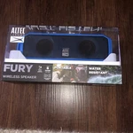 Altec Lansing Fury Wireless Speaker - Blue New. Fixed Price $36.00.