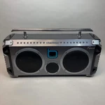 Bumpboxx Flare Boombox Carbon Fiber/blue 810063742256. Fixed Price $224.99.