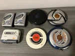 Vintage Sony Walkman & Panasonic Cd/cassette Player Lot Untested As-is. Fixed Price $129.99.